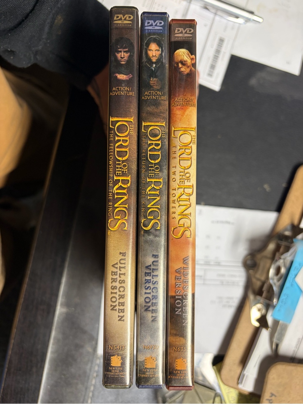 Lord of the rings Trilogy DVD Set